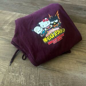 Sanrio Burgundy Hello Kitty & Friends Graphic Joggers